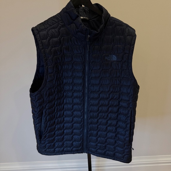 North Face Navy Mens Vest XL - Picture 2 of 9